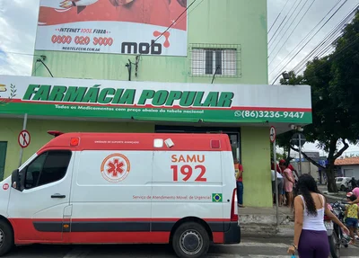 Balconista morreu dentro da farmácia