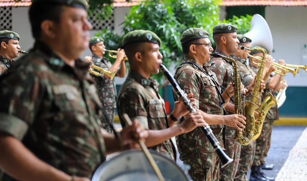 Banda do Exército no 25 º BC