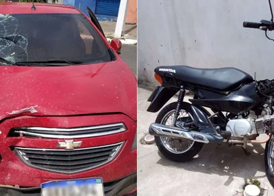 Bandido atropela homem após fugir da PRF em Floriano