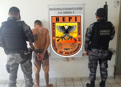 Batalhão Especializado de Policiamento do Interior prende foragido do Maranhão