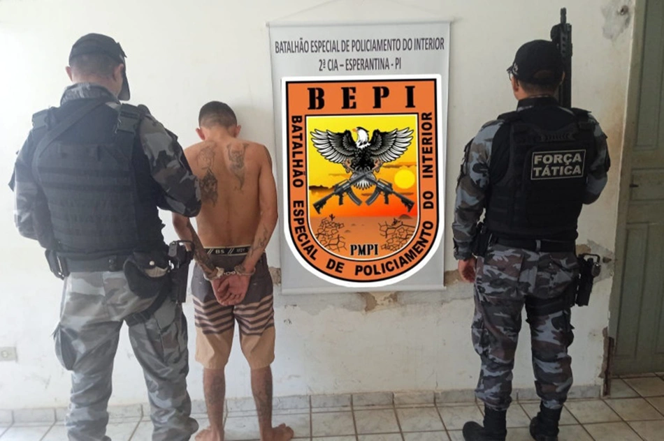 Batalhão Especializado de Policiamento do Interior prende foragido do Maranhão