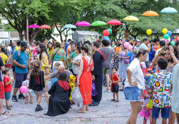 Bloco reuniu muita gente