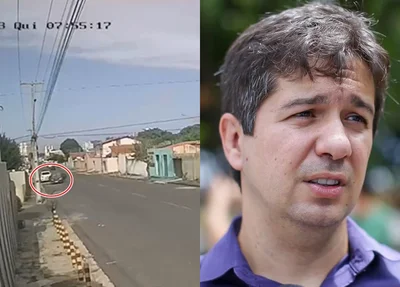 Câmera flagra troca de tiros entre delegado Samuel Silveira e bandidos em Teresina