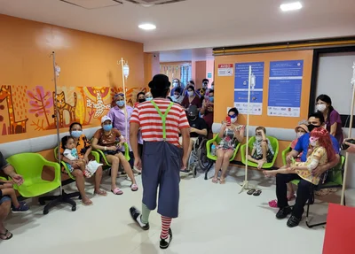 Carnaval no Hospital São Marcos diverte crianças e adolescentes em tratamento