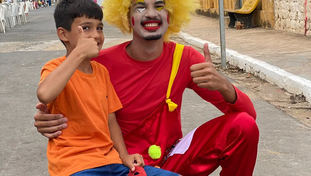 Carnaval também divertiu crianças em Pedro II