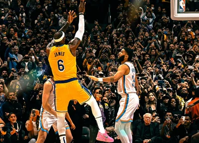 Cesta marcada que levou LeBron a ultrapassar o recorde de Kareem Abdul-Jabar