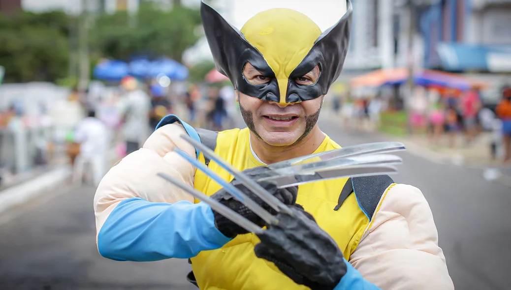 Cley Sampaio se acha parecido com Wolverine
