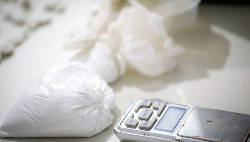 Cocaína apreendida
