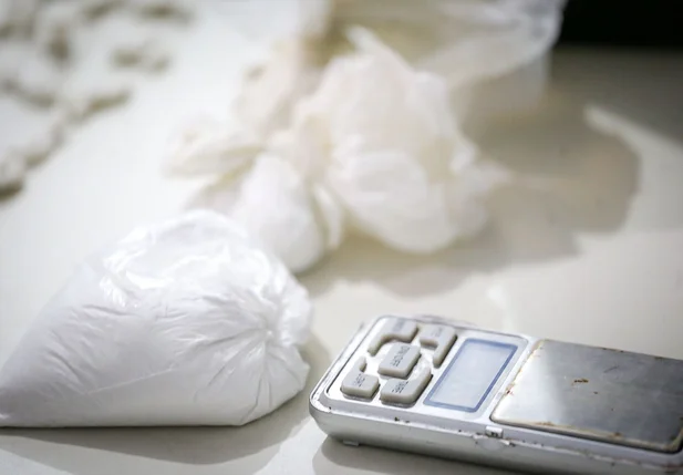 Cocaína apreendida