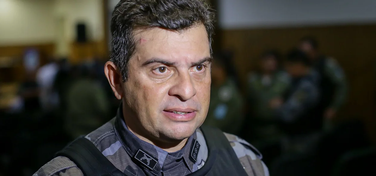Coronel Scheiwann Lopes, comandante da PM