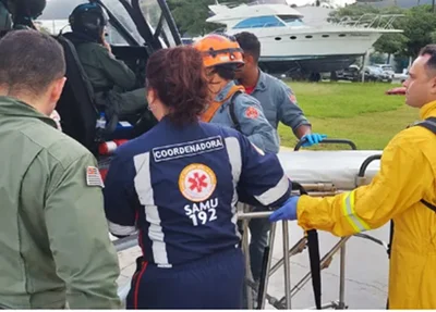 Criança de 2 anos é resgatada em São Sebastião