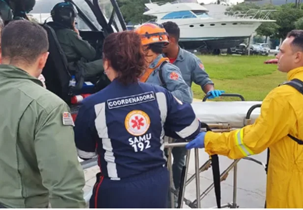 Criança de 2 anos é resgatada em São Sebastião