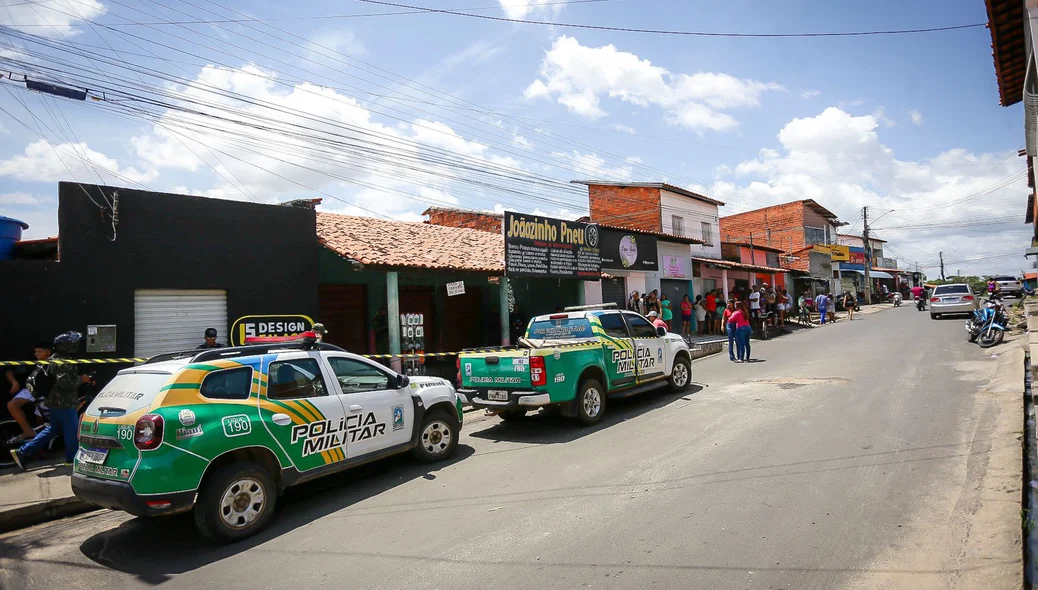 Crime ocorreu na Avenida Francisco Gerardo