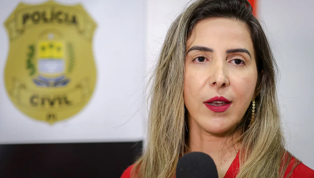 Delegada Alexandra Santos, titular da Depre