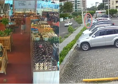 Delegado Tales Gomes atira contra bandido em assalto na Empório do Zeca
