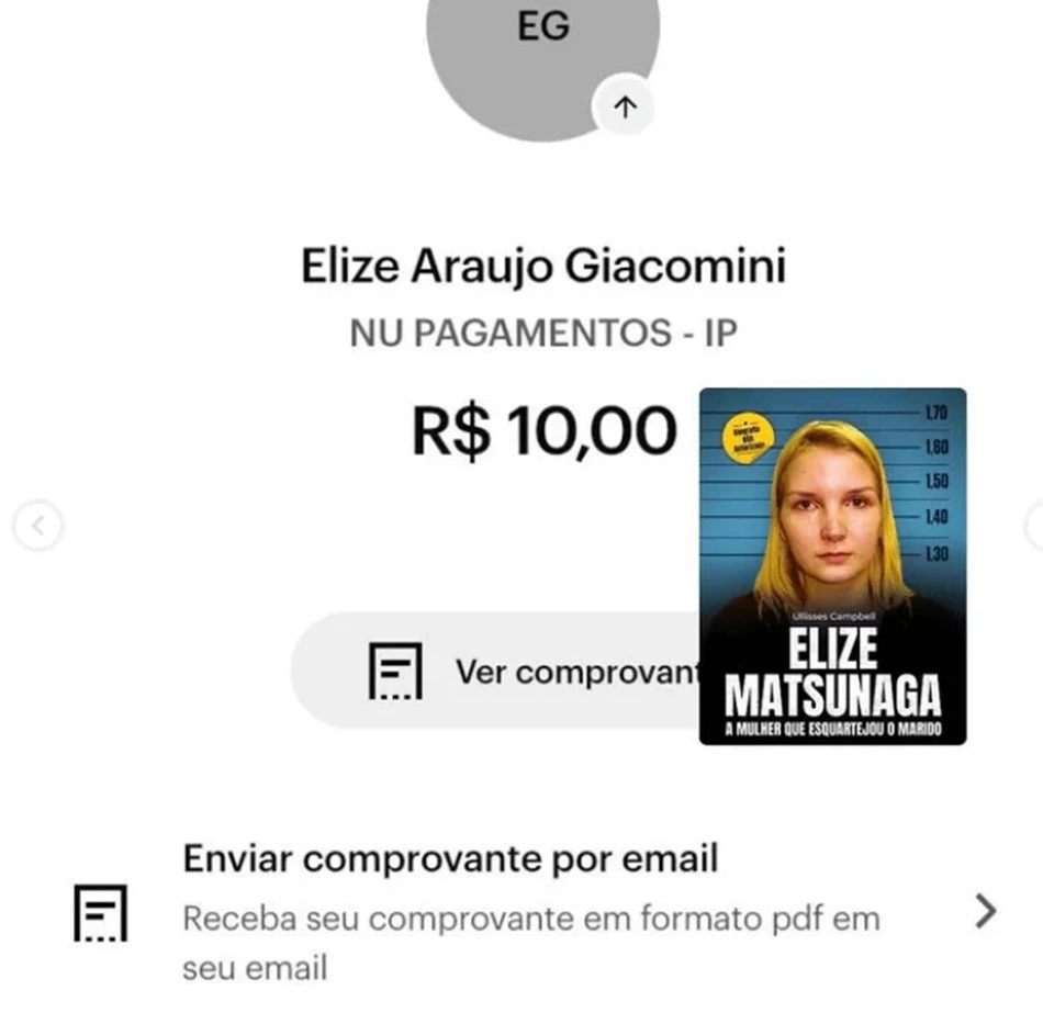 Elize Matsunaga vira motorista de aplicativo em SP