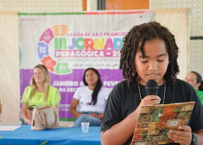 Estudante da rede municipal