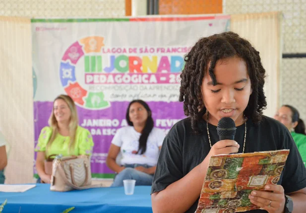 Estudante da rede municipal