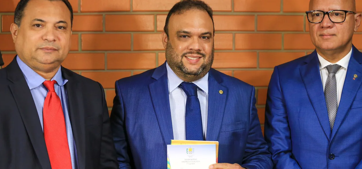 Evaldo Gomes, Ziza Carvalho e o presidente Franzé Silva