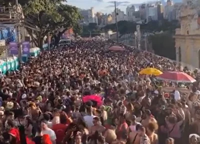 Evento encerrou antes do horário previsto por conta da superlotação