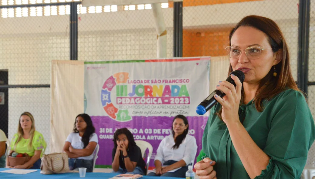 Evento foi realizado pela Prefeitura de Lagoa de São Francisco com apoio da SEMEC