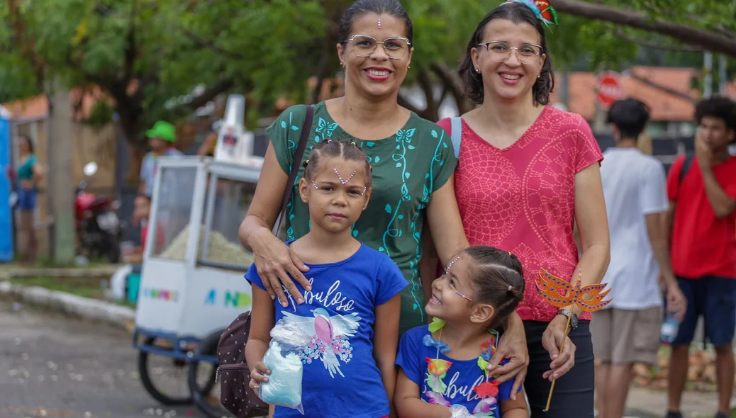 Família marcou presença na festa