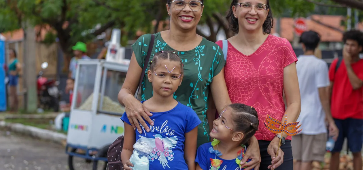 Família marcou presença na festa
