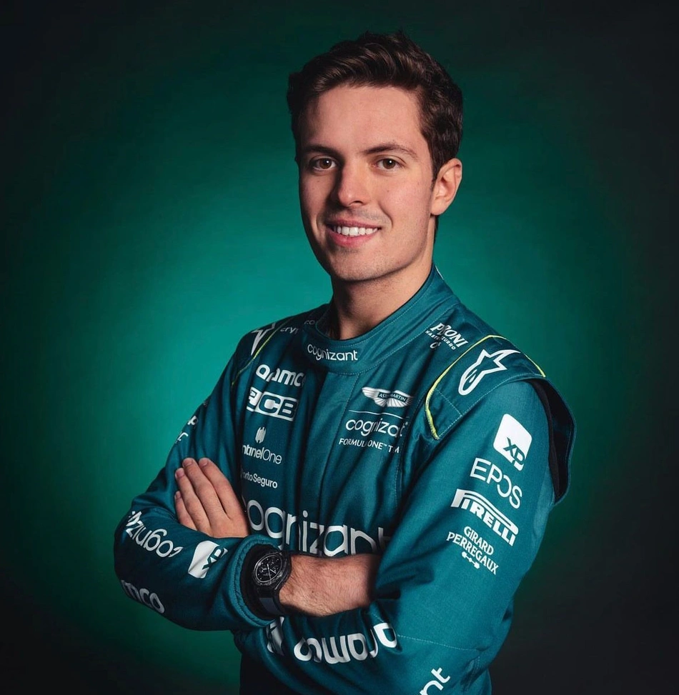 Felipe Drugovich vai entrar na pista no AMR23 na pré- temporada da Fórmula 1