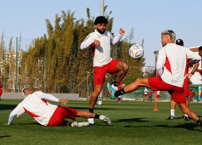 Flamengo em preparação para a disputa de terceiro lugar do Mundial de Clubes