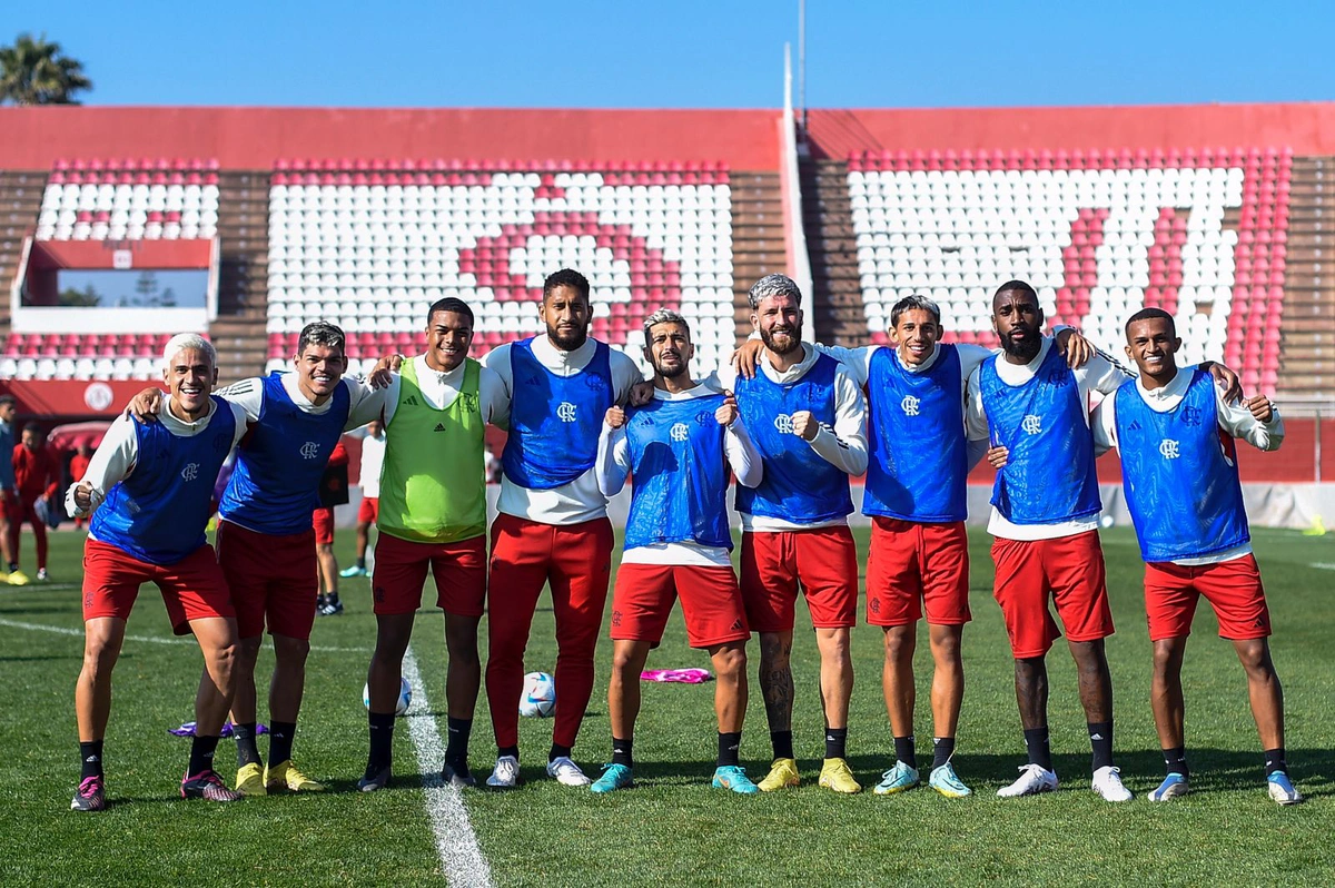 Flamengo realizou último treinamento antes da semifinal