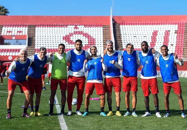 Flamengo realizou último treinamento antes da semifinal