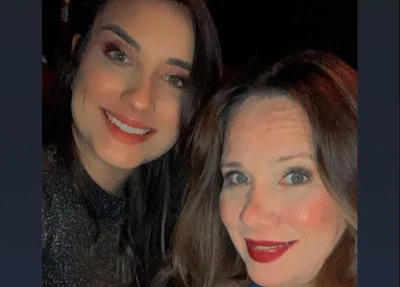 Flávia e sua mãe, Agnes Wanzeler