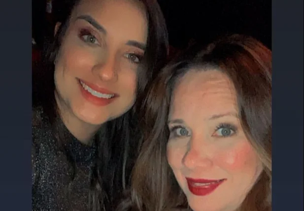 Flávia e sua mãe, Agnes Wanzeler