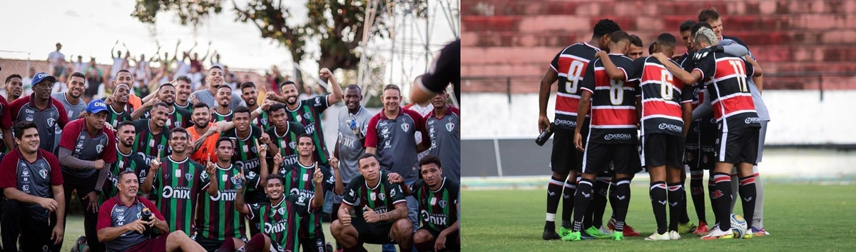 Fluminense PI x Santa Cruz pela Copa do Nordeste