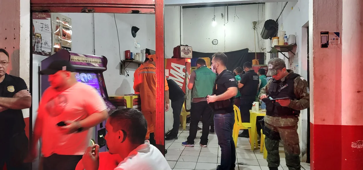 Foi realizada a aferição do som pelos policiais