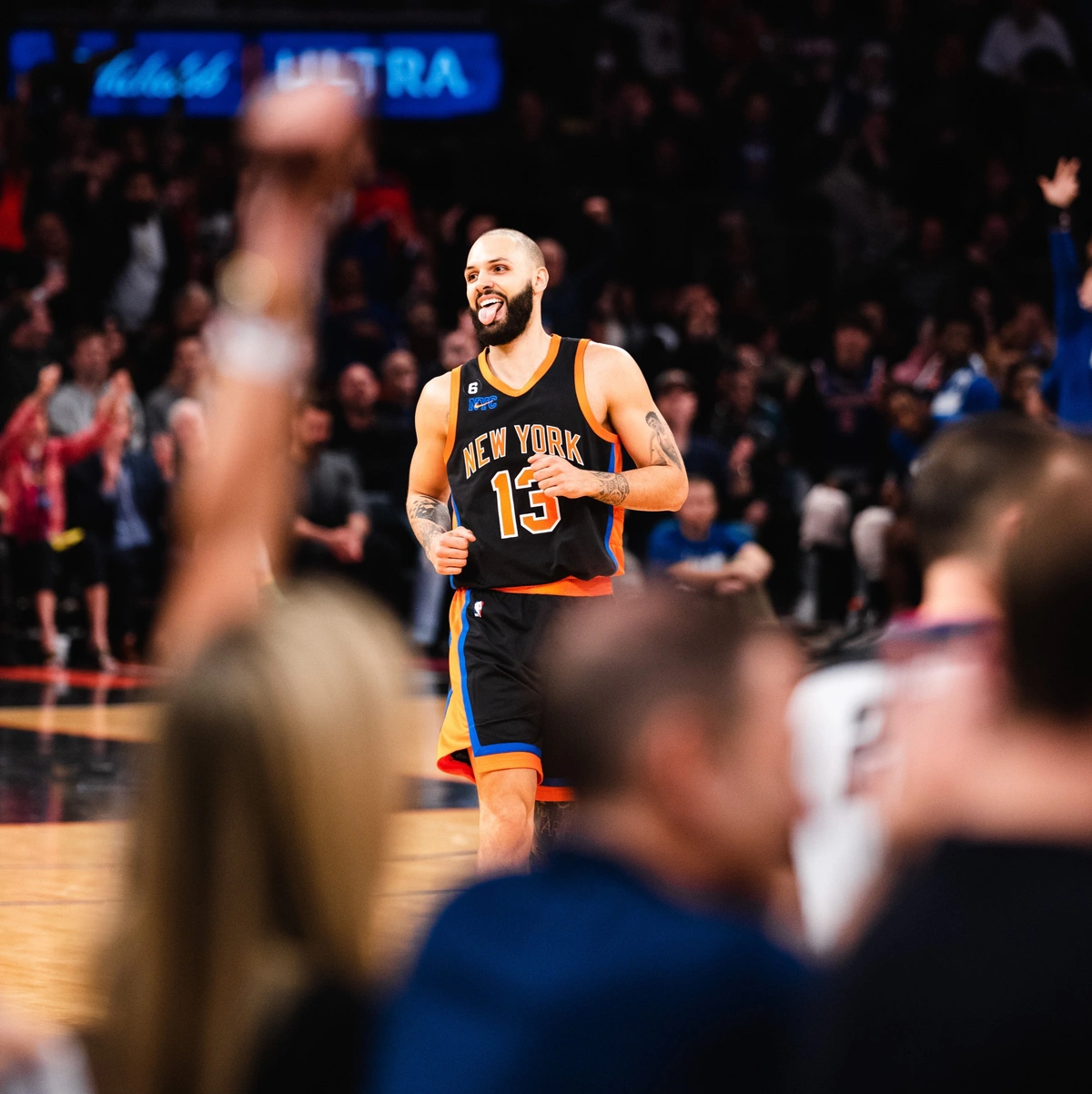 Fournier comemora vitória em cima do Philadelphia 76ers