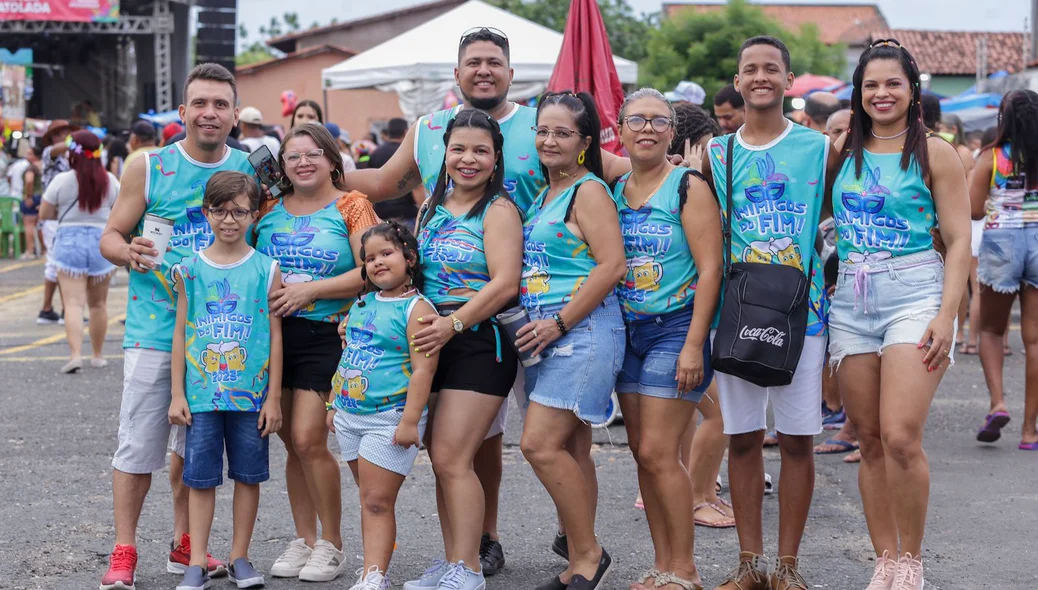 Gilvania Silva e família
