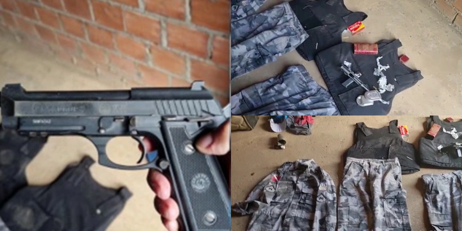 Itens apreendidos pela Polícia Civil do Piauí