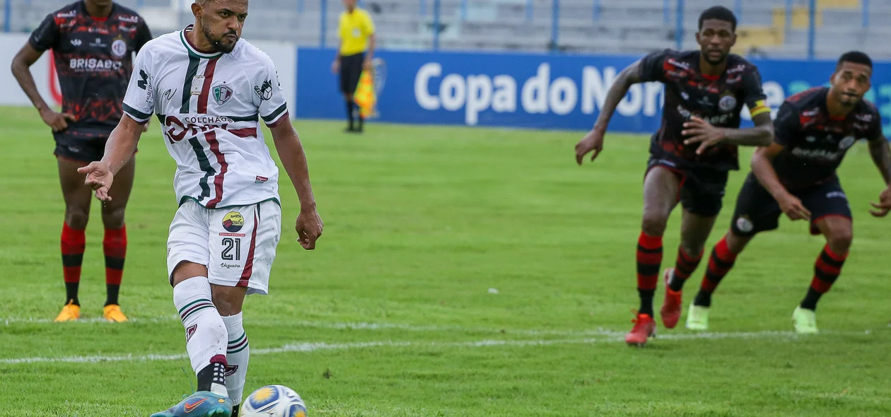 Jogador perde a cobrança