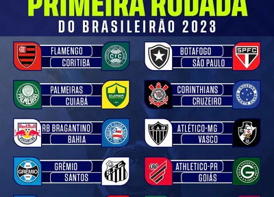 Jogos da primeira rodada do Brasileirão