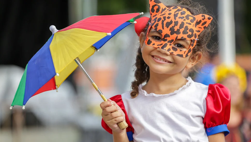 Laurinha curtindo o carnaval