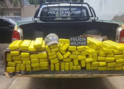 Maconha apreendida em São Raimundo Nonato