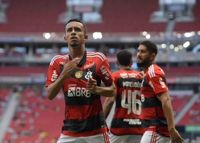 Matheus Gonçalves balançou as redes para o Flamengo contra o Botafogo