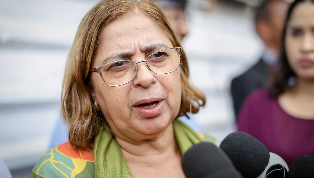 Ministra Cida Gonçalves em Teresina