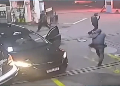 Motorista de aplicativo bate em carro da PM para escapar de sequestro em SP
