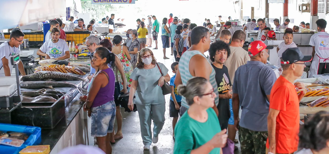 Movimentação no Mercado do Peixe