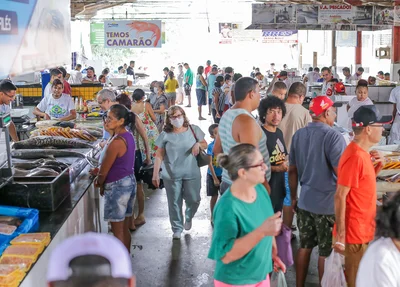 Movimentação no Mercado do Peixe