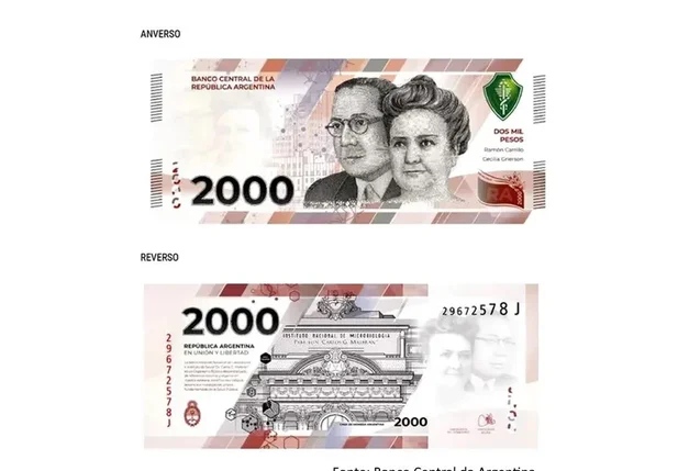 Nota de 2000 pesos