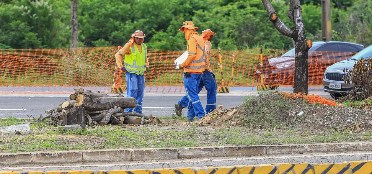 Obra do rebaixamento da Av. João XXlll