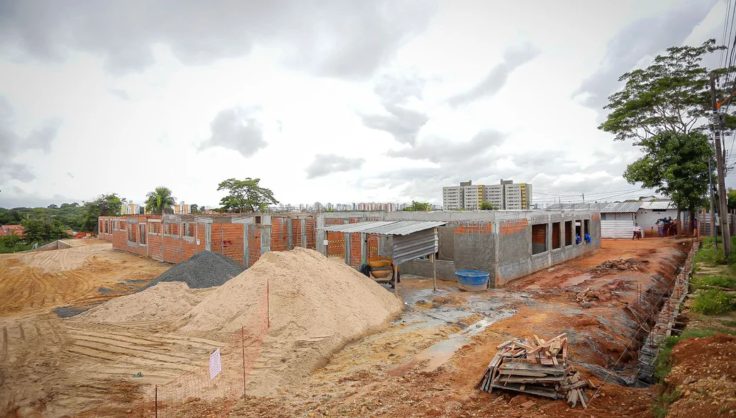 Obras da Casa da Mulher Brasileira em Teresina avançadas